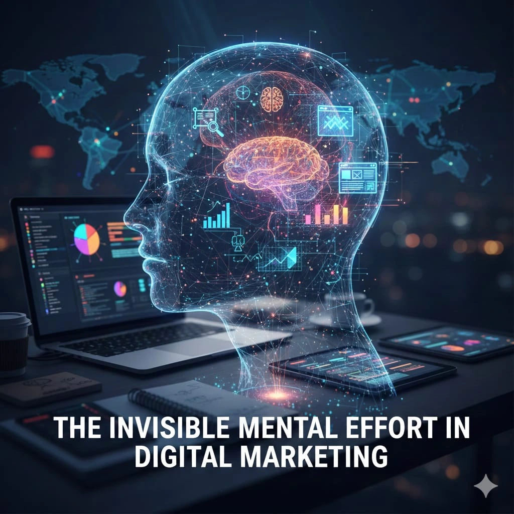 The invisible mental effort in digital marketing